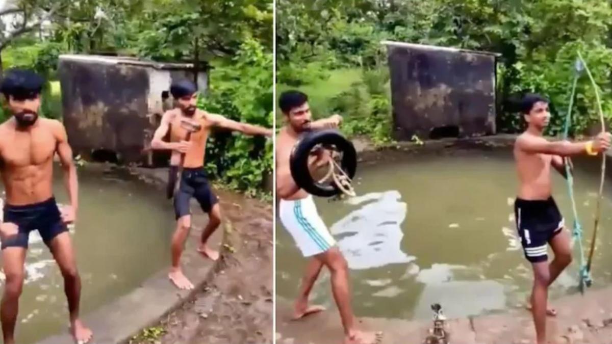 वायरल वीडियो का हिस्सा