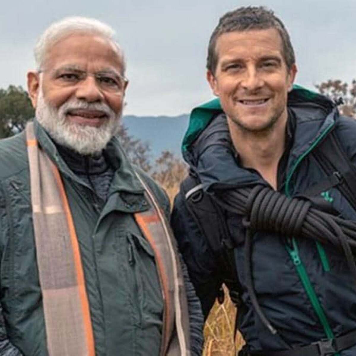 बेयर ग्रिल्स और पीएम मोदी