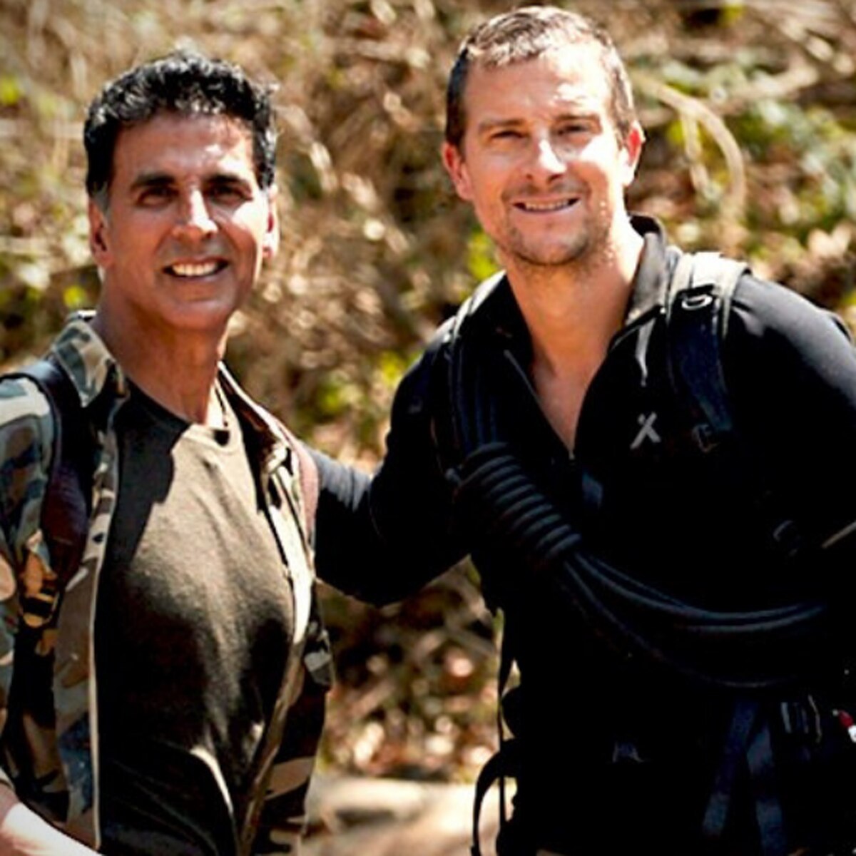 बेयर ग्रिल्स और अक्षय कुमार