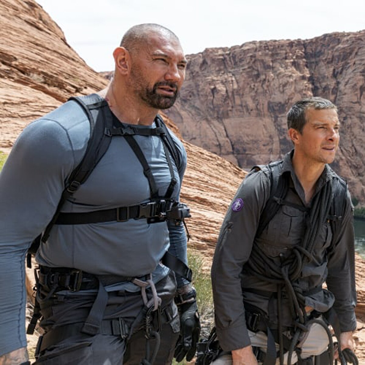 बेयर ग्रिल्स और डेव बटिस्टा