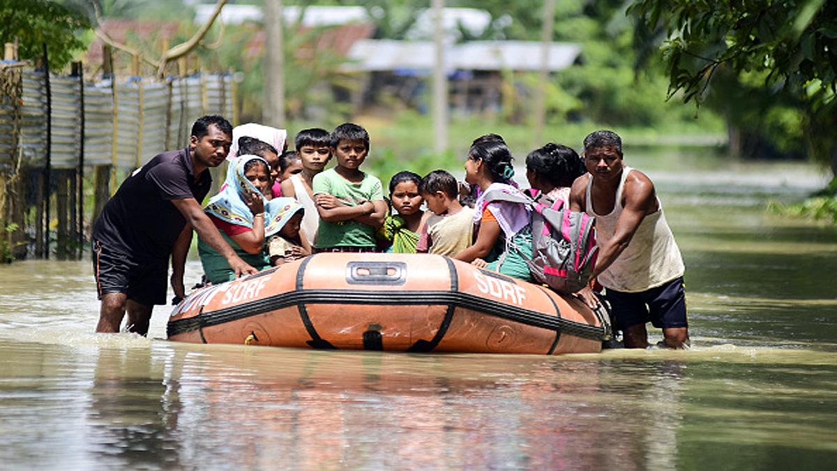 2000 Polling Booths flooded in Bihar