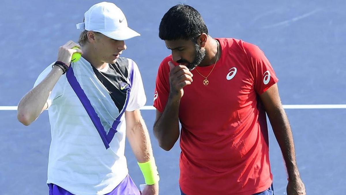 Rohan Bopanna and Denis Shapovalov