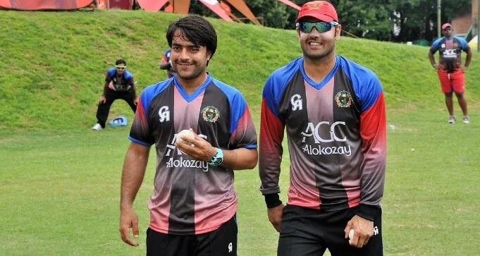 Rashid Khan and Mohammad Nabi