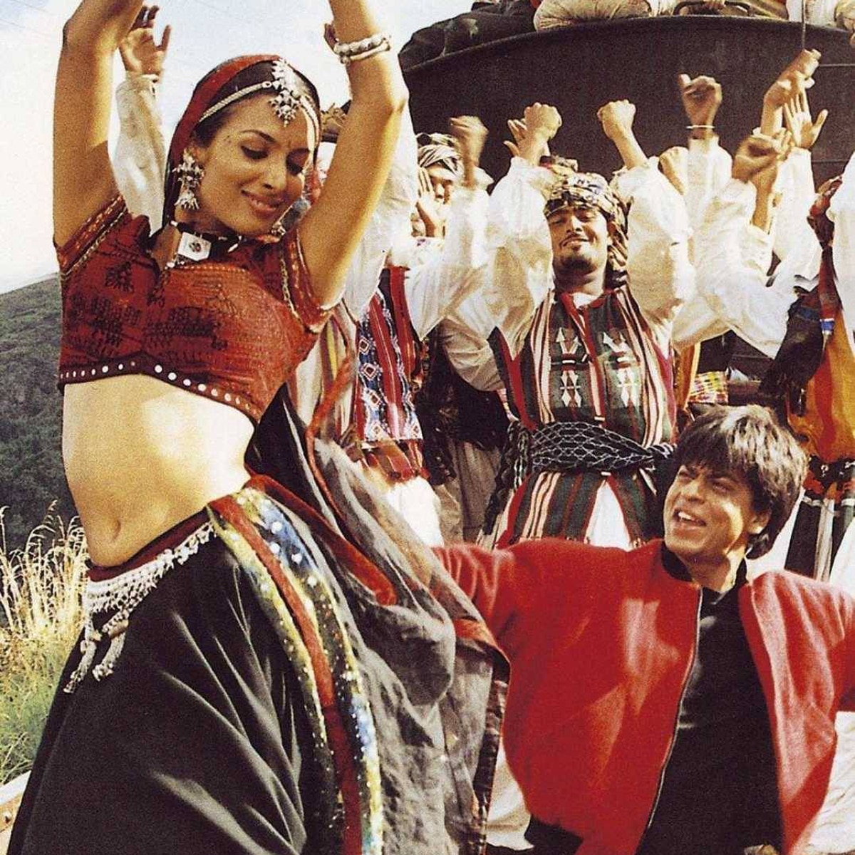 चल छय्या छय्या गाने का सीन