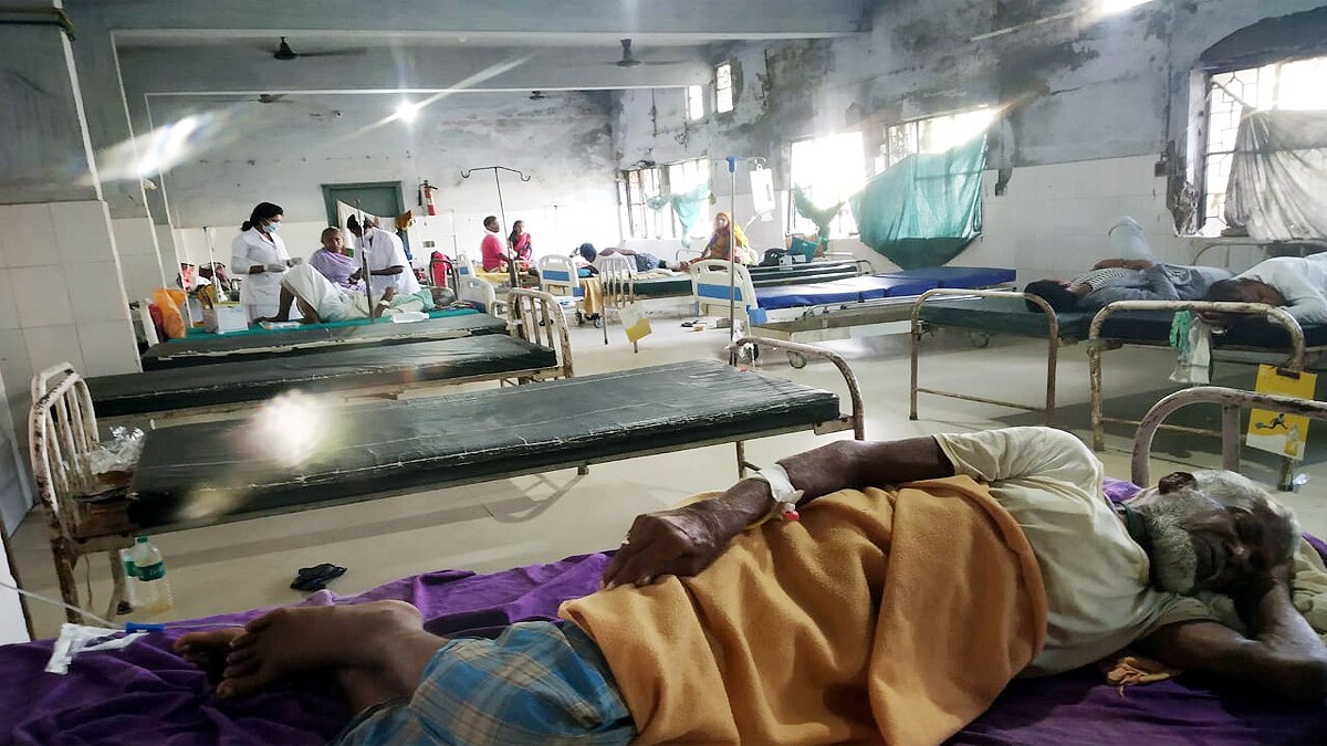 Darbhanga District Medical College Hospital is in bad shape
