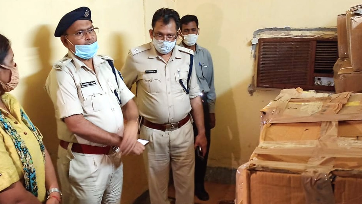 रांची में पकड़ी गई करोड़ों रुपये की ड्रग्स.