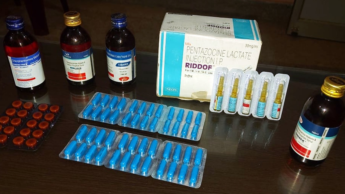 रांची में पकड़ी गई करोड़ों रुपये की ड्रग्स.