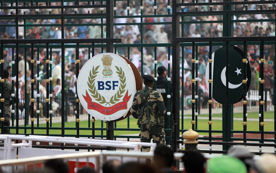 बॉर्डर पर रीट्रीट सेरेमनी