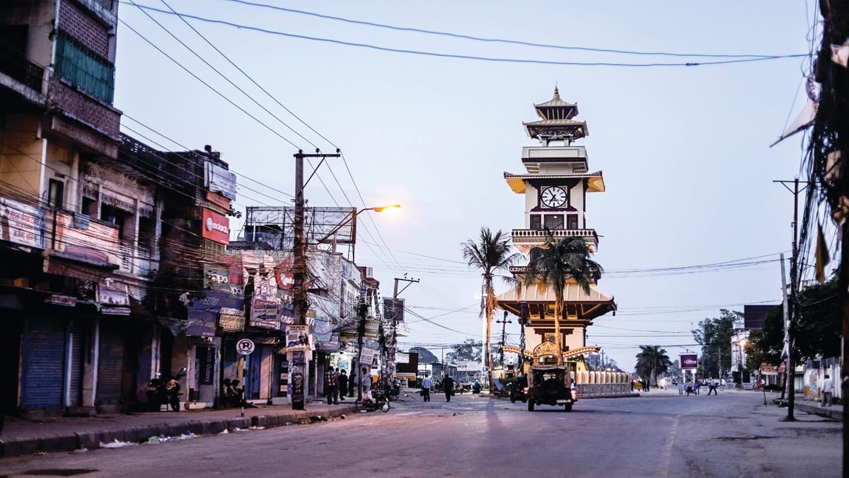 नेपाल के बीरगंज का घंटाघर.