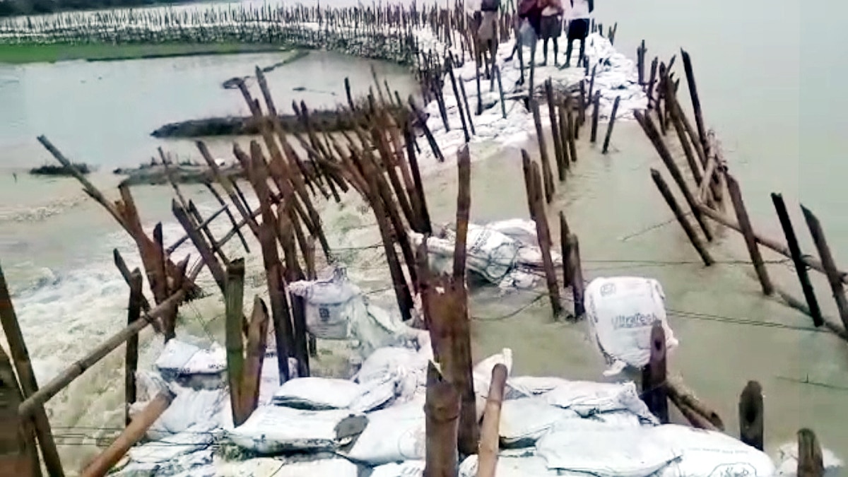 Bihar Election Gopalganj Villages submerged in Flood