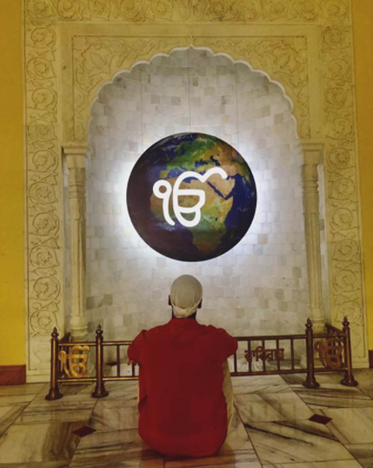 गुरुद्वारे में अक्षय कुमार