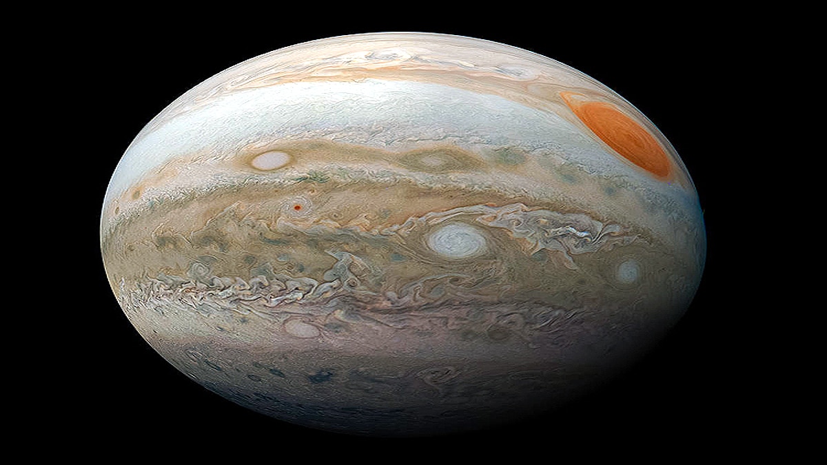 Jupiter Storms NASA Hubble Telescope Captures Images