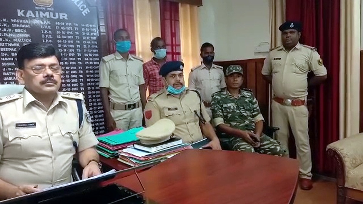 Naxalite Birbal Kahar arrested by Kaimur police