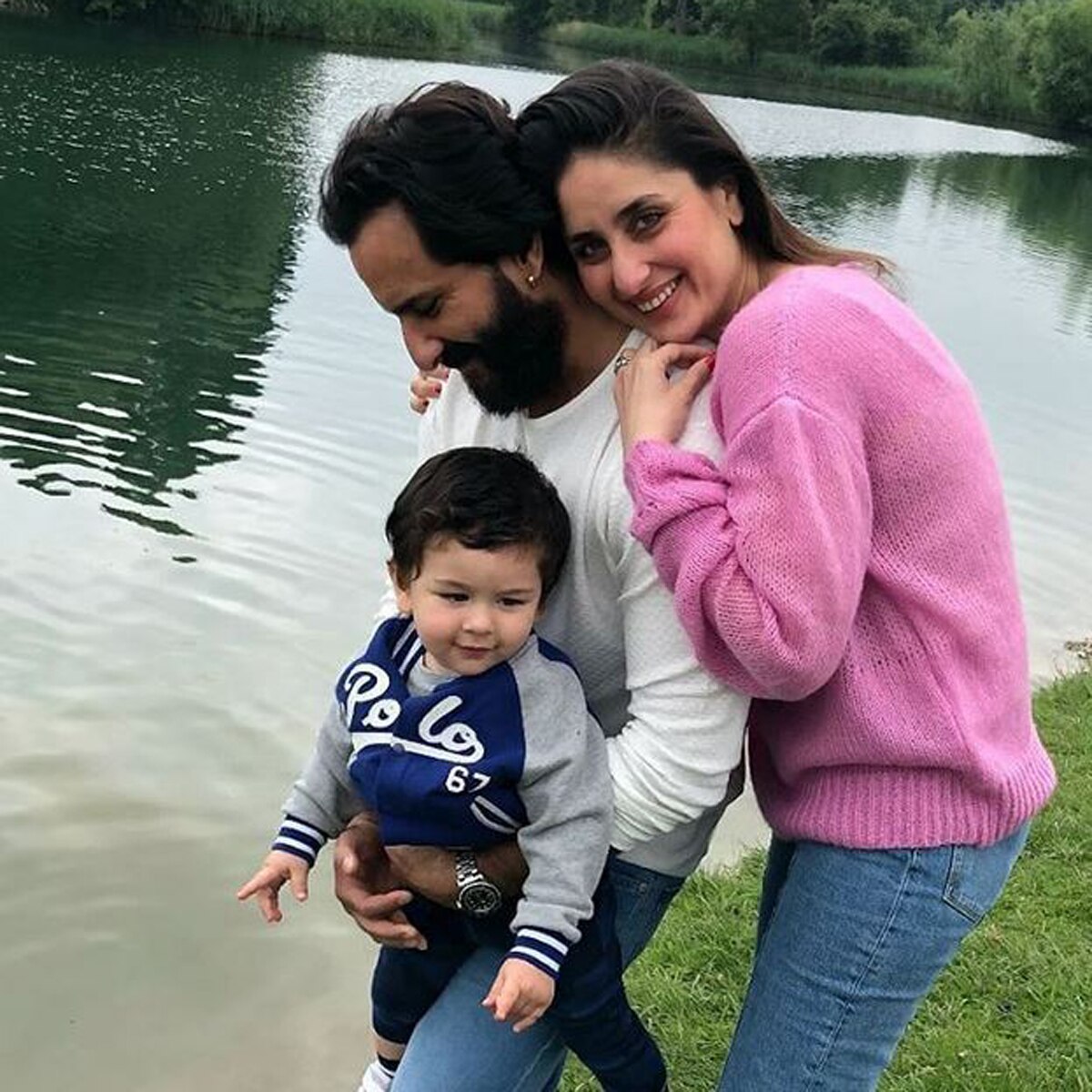 सैफ, तैमूर संग करीना