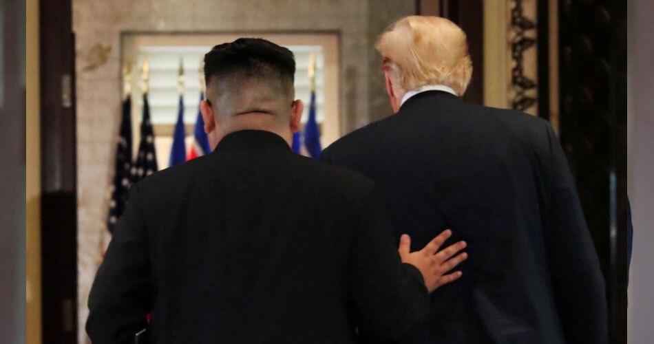 किम जोंग उन और ट्रंप