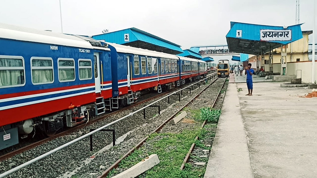New DMU train runs between Jainagar to Nepal Bihar Election Madhubani