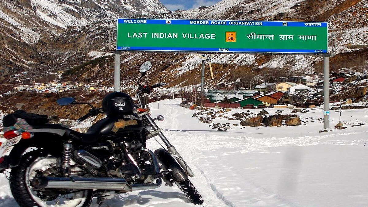 India Made Highest Motorable Road Mana Pass 