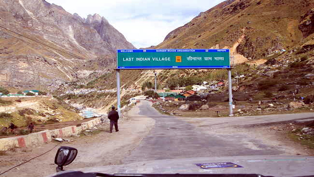 India Made Highest Motorable Road Mana Pass 