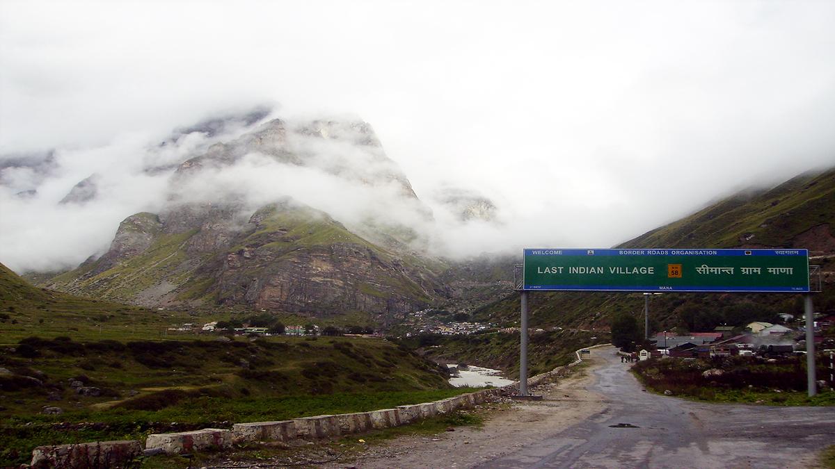 Highest Motorable Road Mana Pass Construction completed