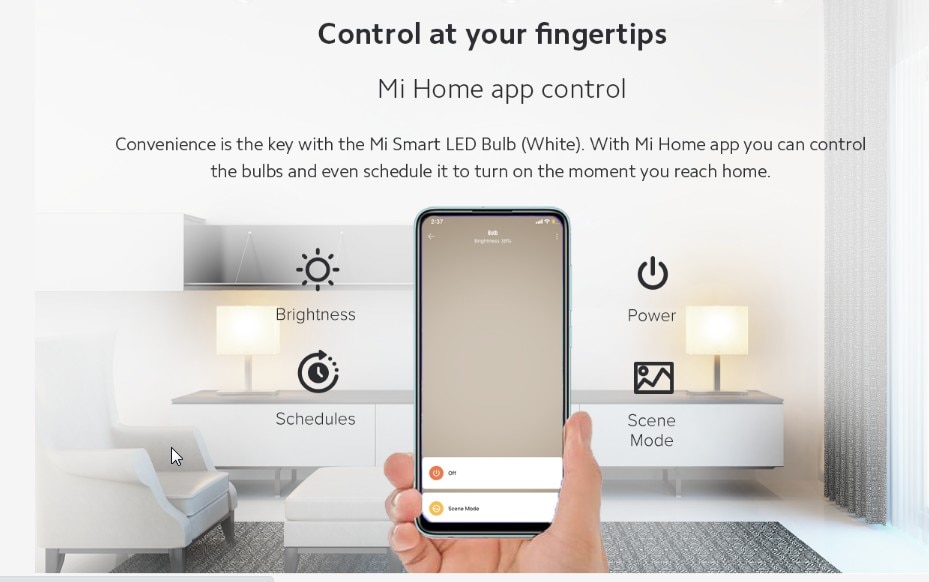 Mi Smart LED Bulb