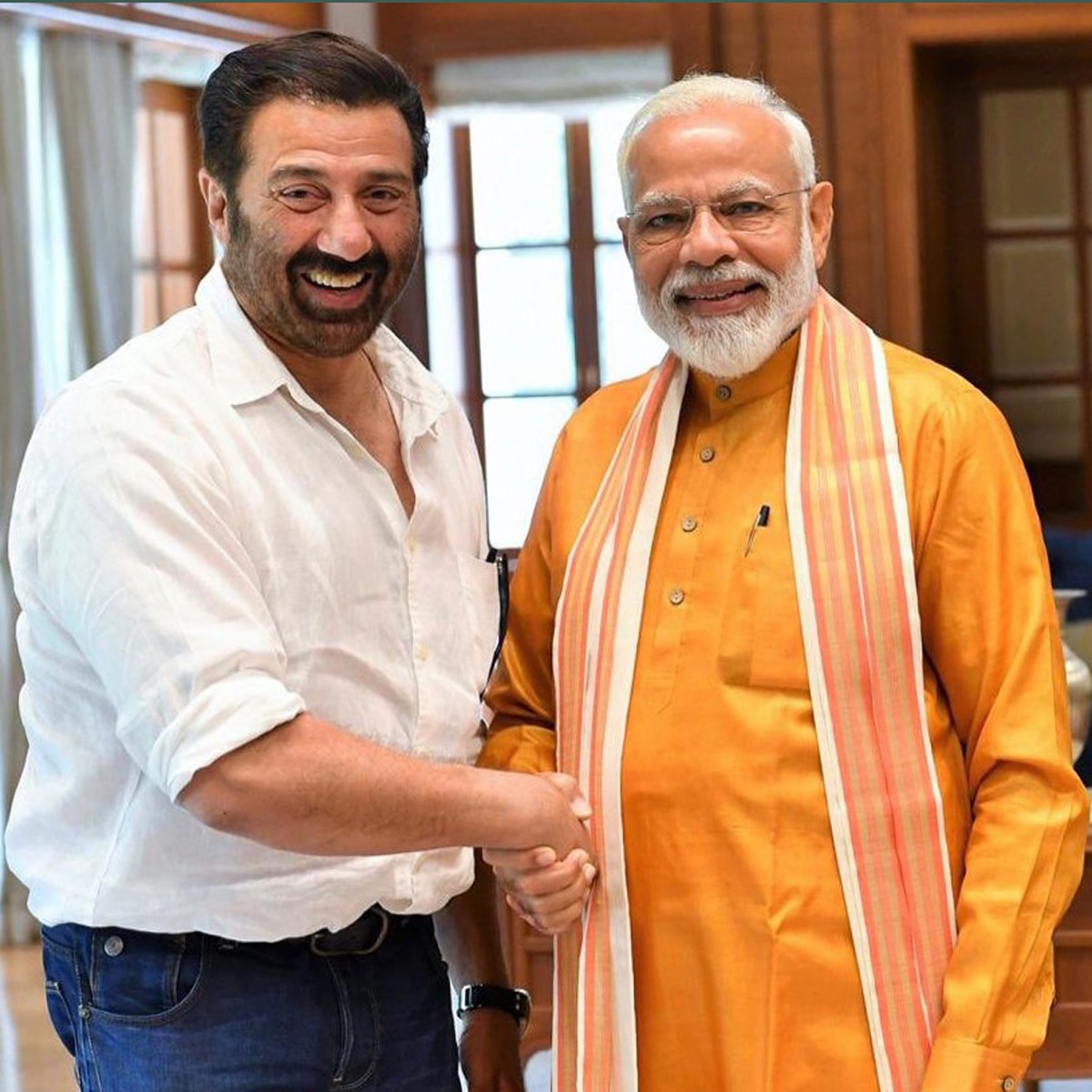 नरेंद्र मोदी और सनी देओल
