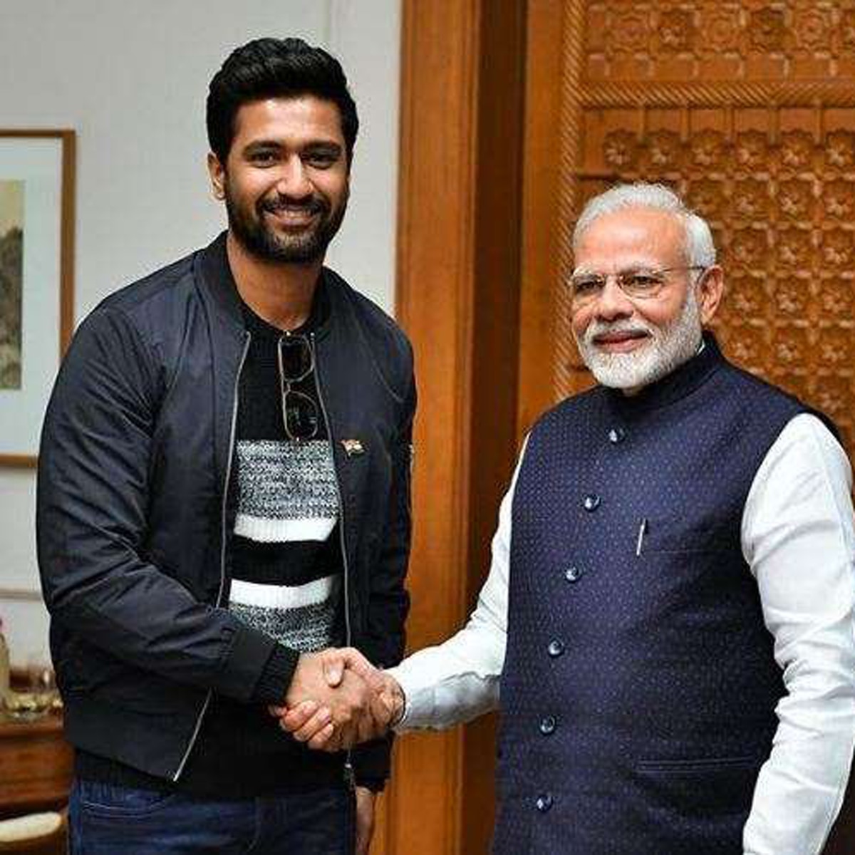 नरेंद्र मोदी और विक्की कौशल