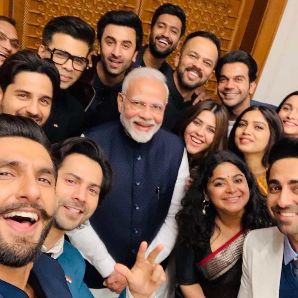 नरेंद्र मोदी और बॉलीवुड स्टार्स 