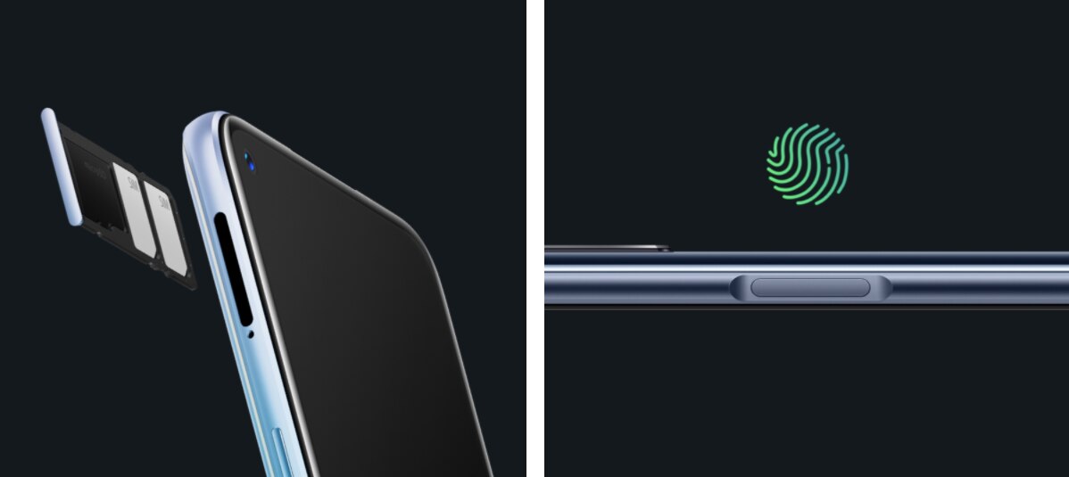 Narzo 20 Pro फिंगरप्रिंट स्कैनर 