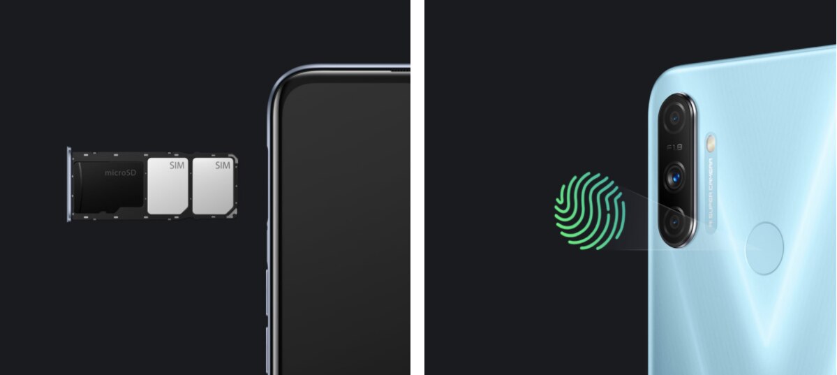 Narzo 20A कैमरा 