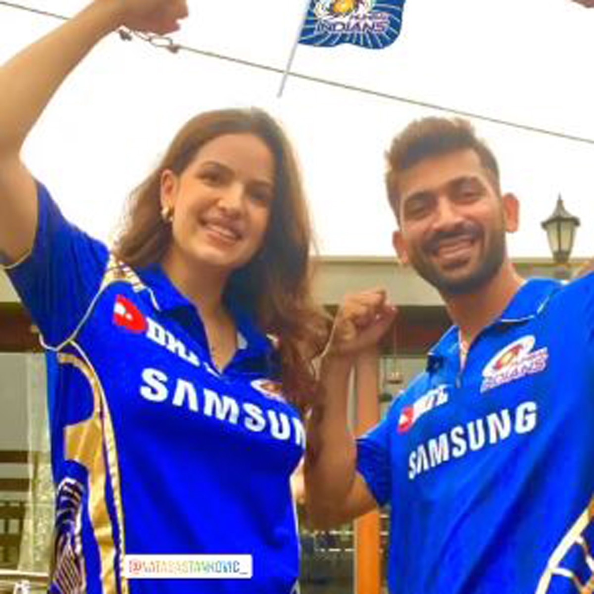 नताशा स्टानकोव‍िक-वैभव पंड्या 