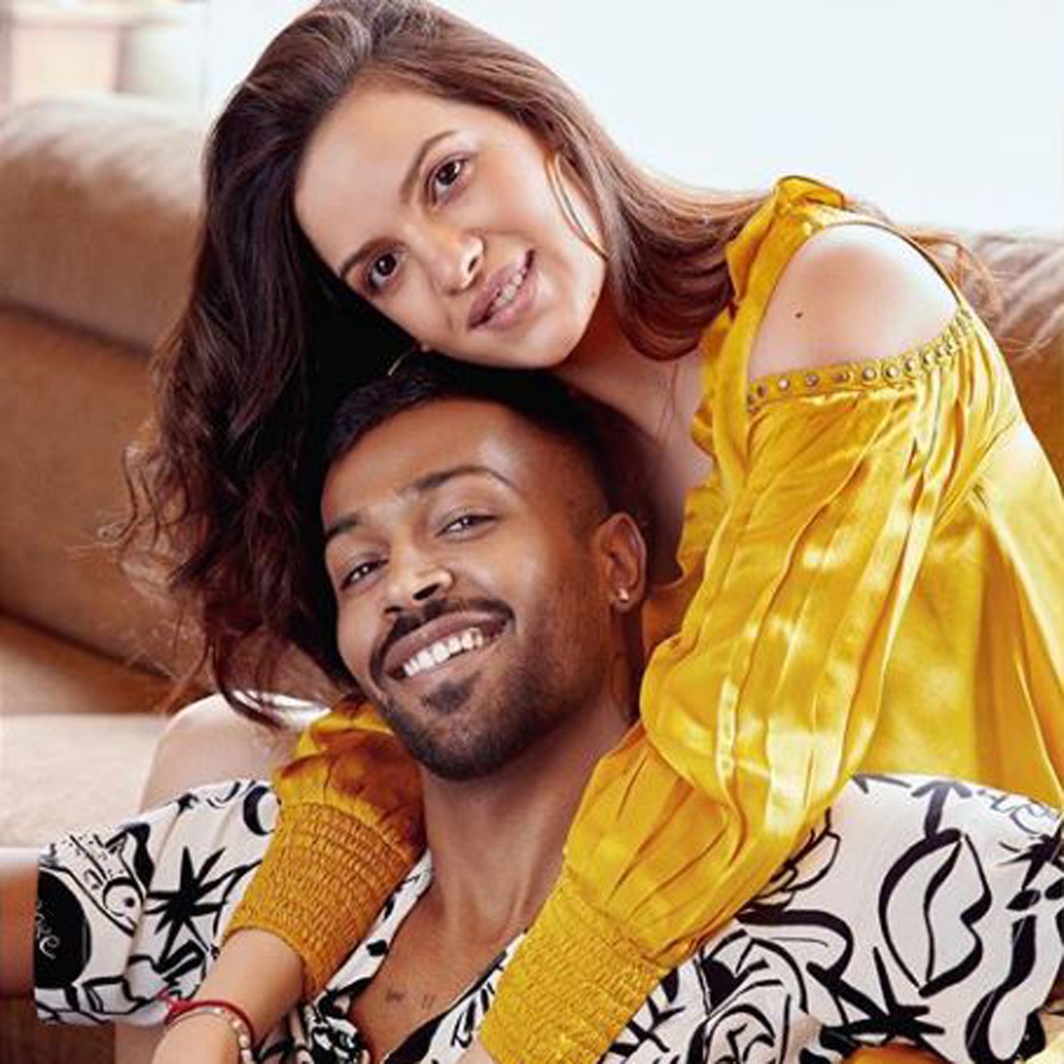 नताशा स्टानकोव‍िक-हार्द‍िक पंड्या 