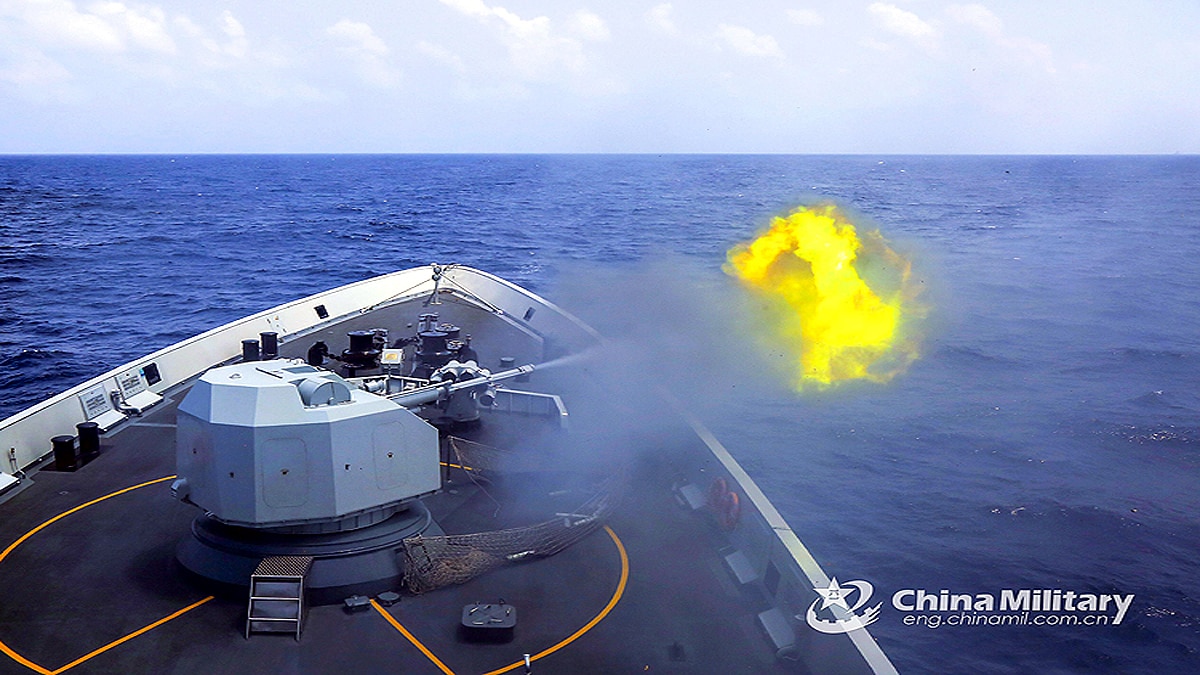 China Military Drill near Northeast and East Coast