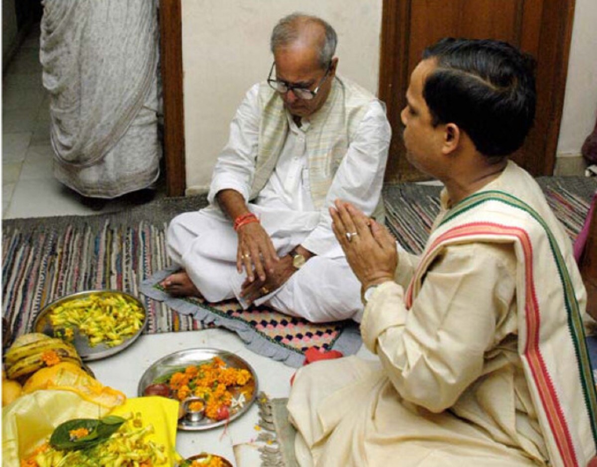 तस्वीरों में पूर्व राष्ट्रपति प्रणब मुखर्जी