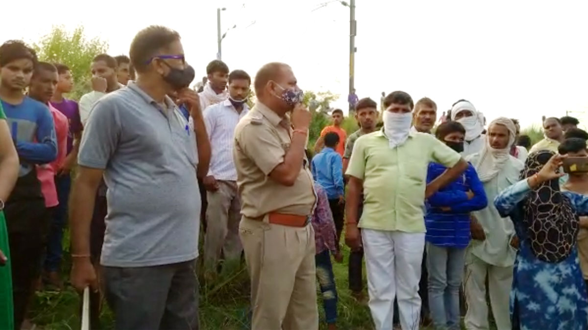 आठ साल की बच्ची को मगरमच्छ ने निगला (फोटो आजतक)