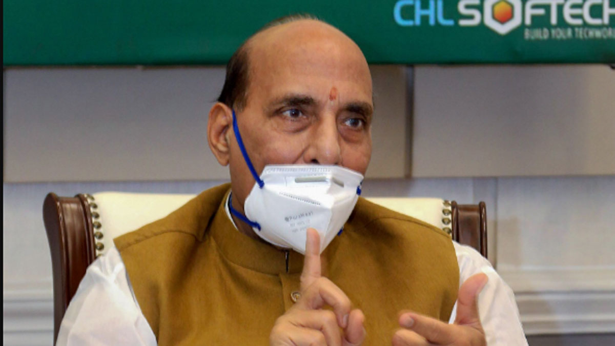 रक्षा मंत्री राजनाथ सिंह (फाइल-पीटीआई)