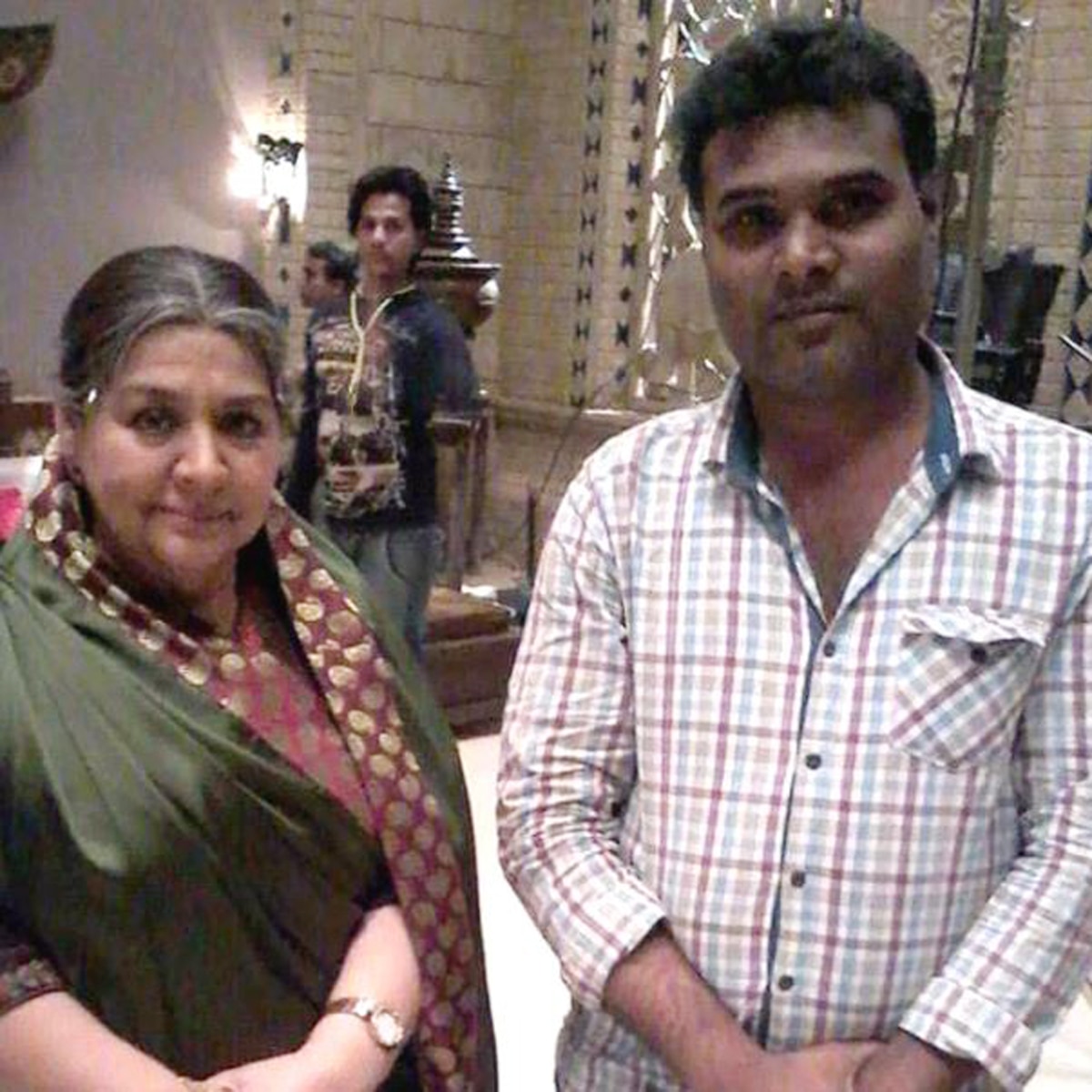 रामवृक्ष गौड़ बाल‍िका वधू की एक्ट्रेस के साथ