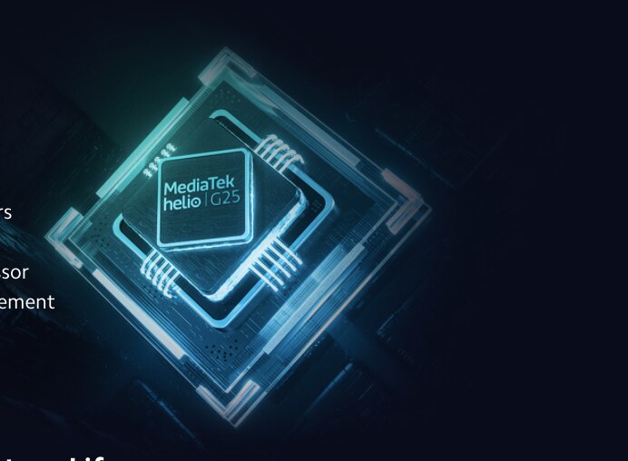 Redmi 9i में मीडियाटेक प्रोसेसर 