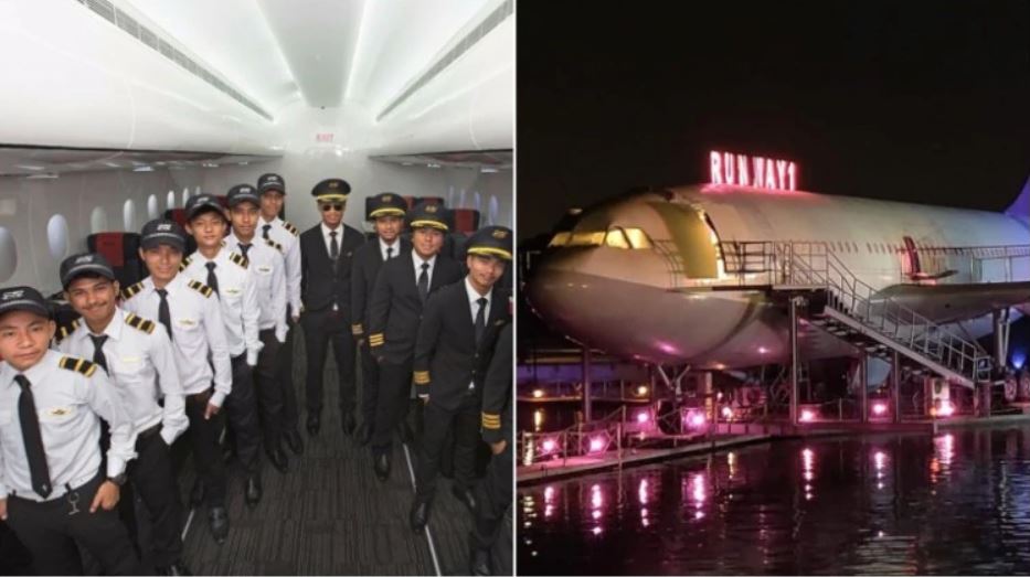  इस फ्लाइट रेस्टोरेंट में सेल्फी