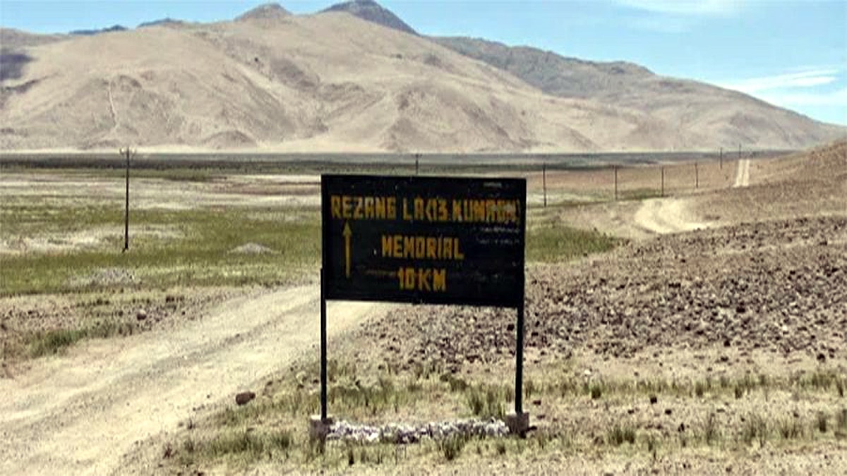 Who was Major Shaitan Singh Rezang La War 1962