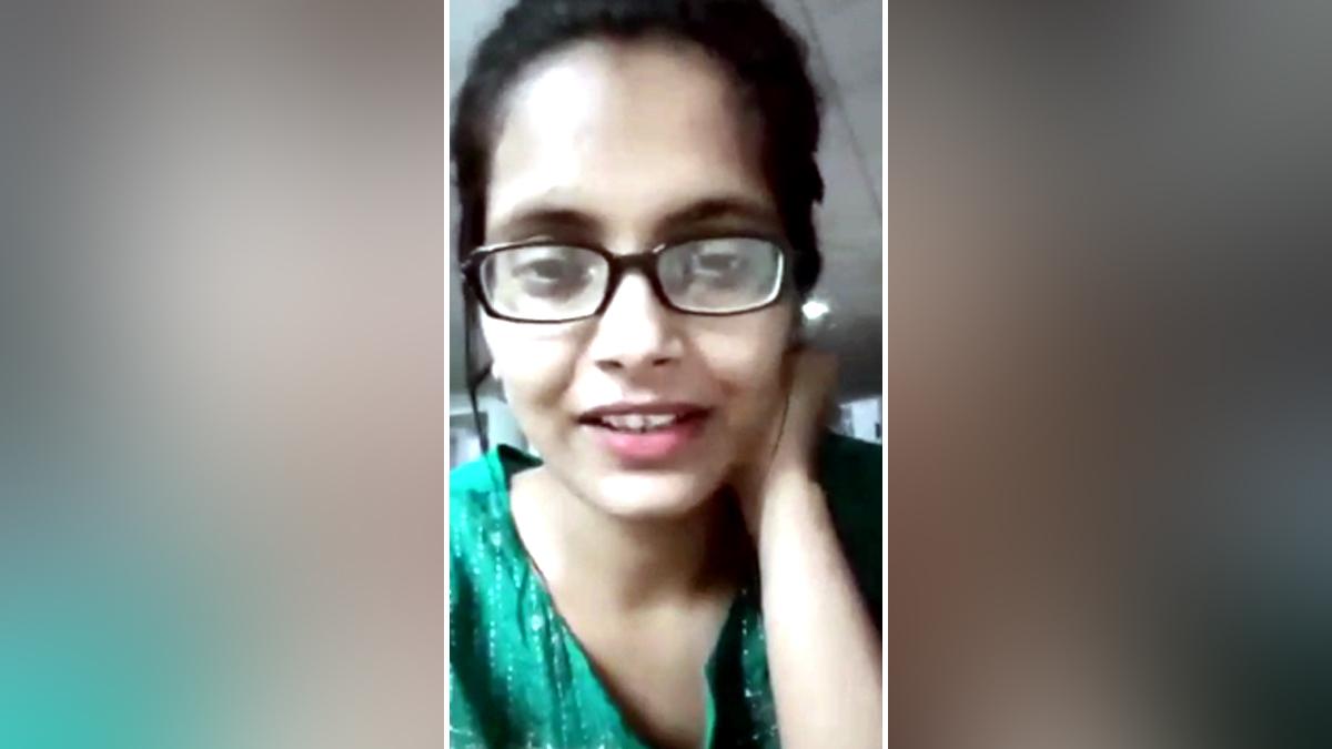 नेहा सहाय, बीमार लड़की की बहन.