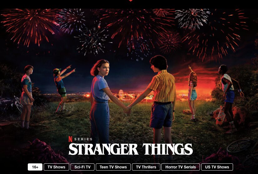 स्ट्रेंजर थिंग्स का भी ऐक्सेस