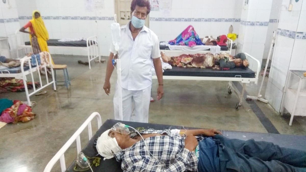 सड़के हादसे में 5 की मौत (फोटो आजतक)