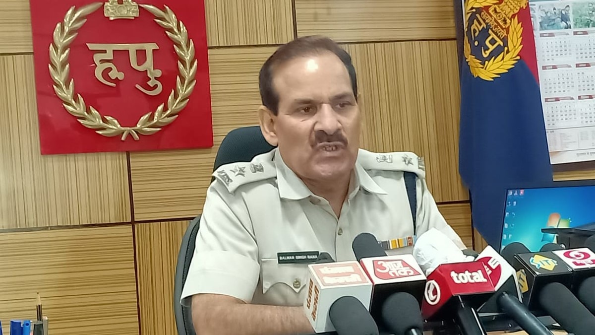 पुलिस अधीक्षक बलवान सिंह राणा (फोटो आजतक)