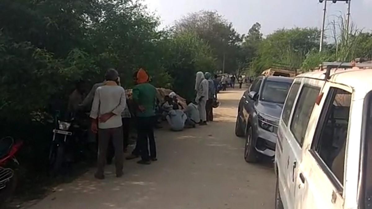 सर्राफा व्यवसायी की गोली मारकर हत्या (फोटो आजतक)