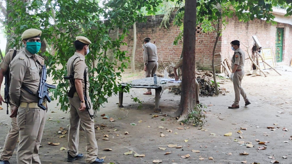 साधु और उसके परिवार की हत्या (फोटो आजतक)