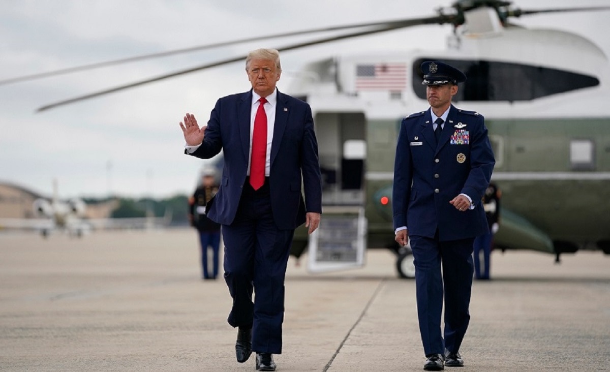 डोनाल्ड ट्रंप का डेमोक्रेटिक पार्टी पर आरोप