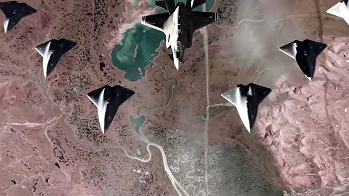 USAF flies 6th Generation Deadlier Faster Fighter Jet