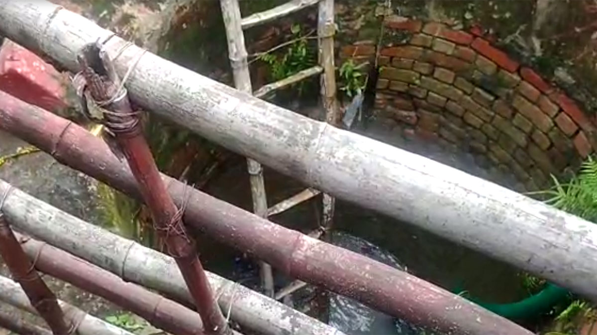कुए में गिरने से पांच लोगों की मौत (फोटो आजतक)