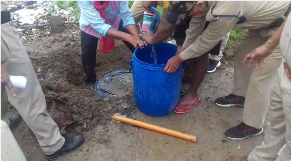 अवैध शराब बरामद