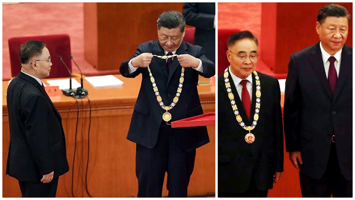 President Xi Jinping Awarded Zhang Boli